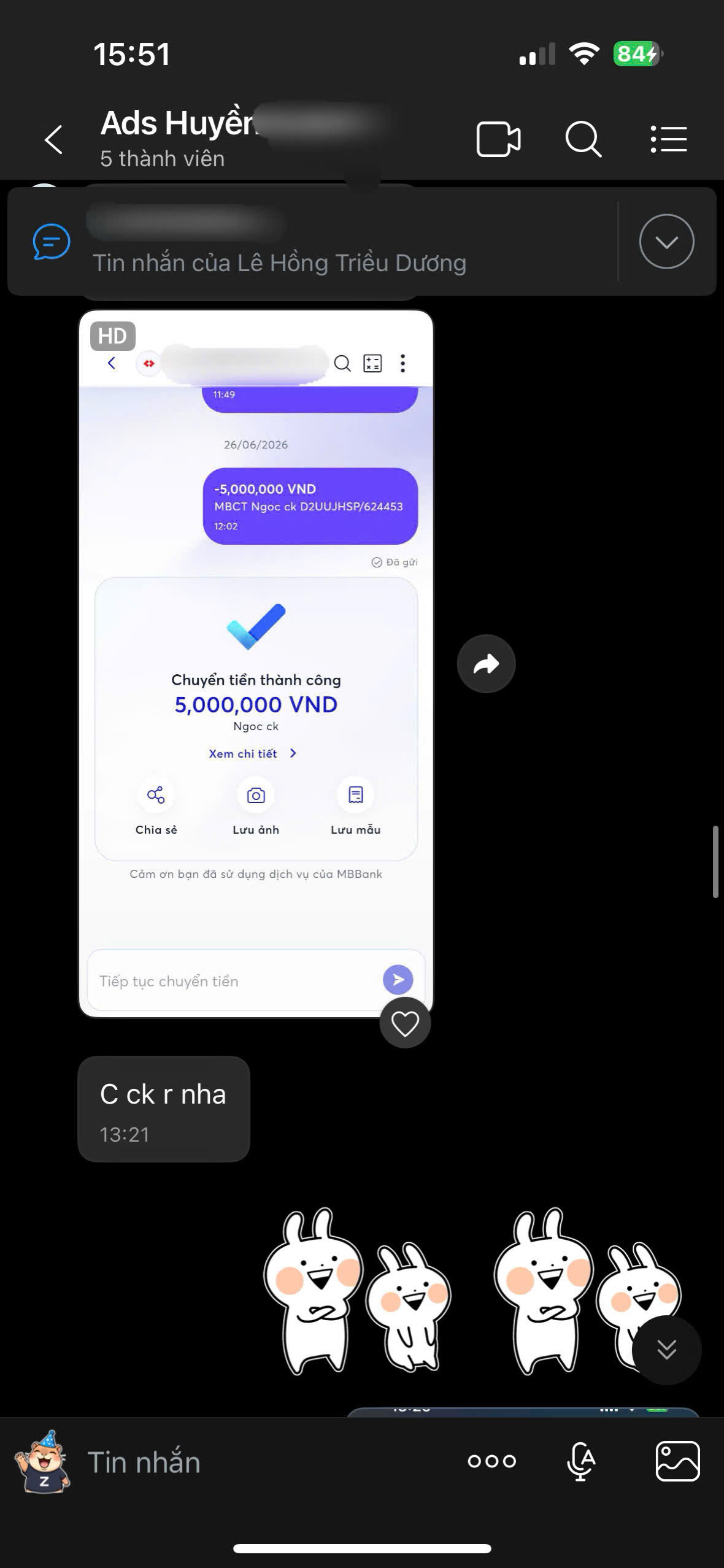 Phản hồi của chủ shop sau phiên live