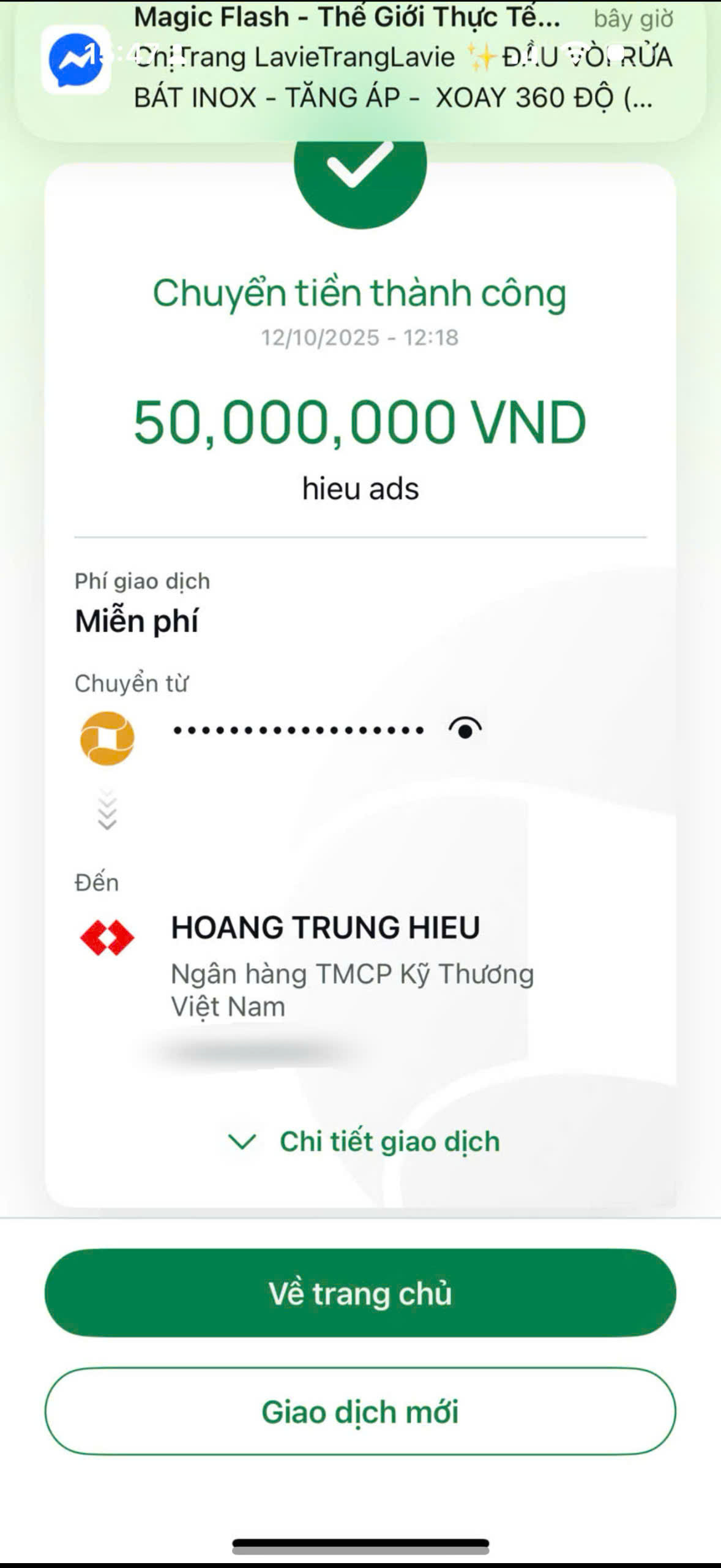 Bill chuyển khoản ngân sách quảng cáo (3)